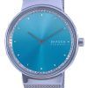 SkagenFrejaブルーダイヤルステンレススチールクォーツSKW2983レディースウォッチ