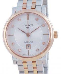 TissotT-クラシックカーソン自動ダイヤモンドアクセントT122.207.22.036.00T1222072203600レディースウォッチ