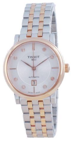 TissotT-クラシックカーソン自動ダイヤモンドアクセントT122.207.22.036.00T1222072203600レディースウォッチ