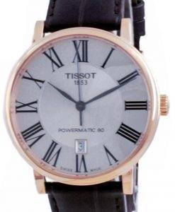 Tissot T- クラシック カーソン プレミアム パワーマティック 80 自動巻き T122.407.36.033.00 T1224073603300 メンズ腕時計