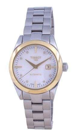 ティソT-ゴールドT-マイレディ18Kゴールドダイヤモンドアクセント自動T930.007.41.116.00T9300074111600レディースウォッチ