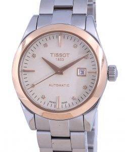 Tissot T-Gold T-My Lady Diamond Accents 18K Gold Automatic T930.007.41.266.00T9300074126600ウィメンズウォッチ