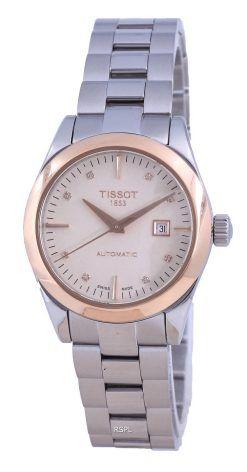 Tissot T-Gold T-My Lady Diamond Accents 18K Gold Automatic T930.007.41.266.00T9300074126600ウィメンズウォッチ