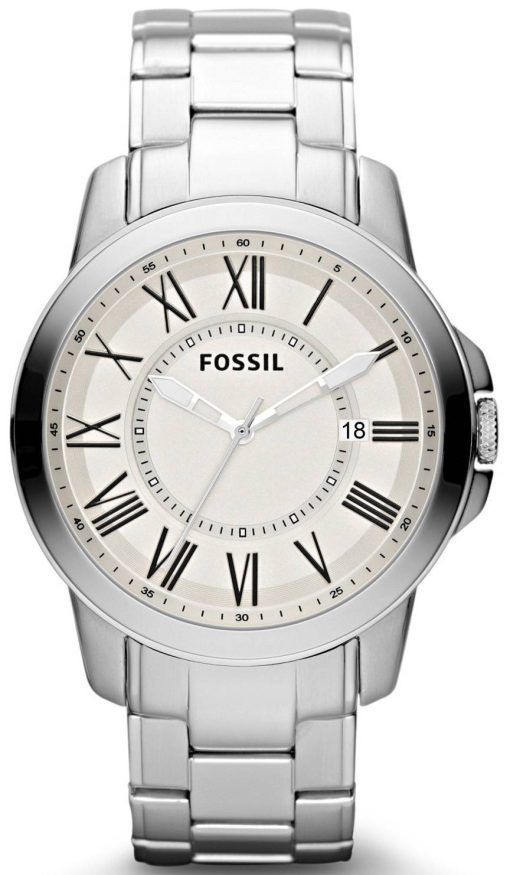 化石を与えるアナログ Staginess 鋼 FS4734 メンズ腕時計