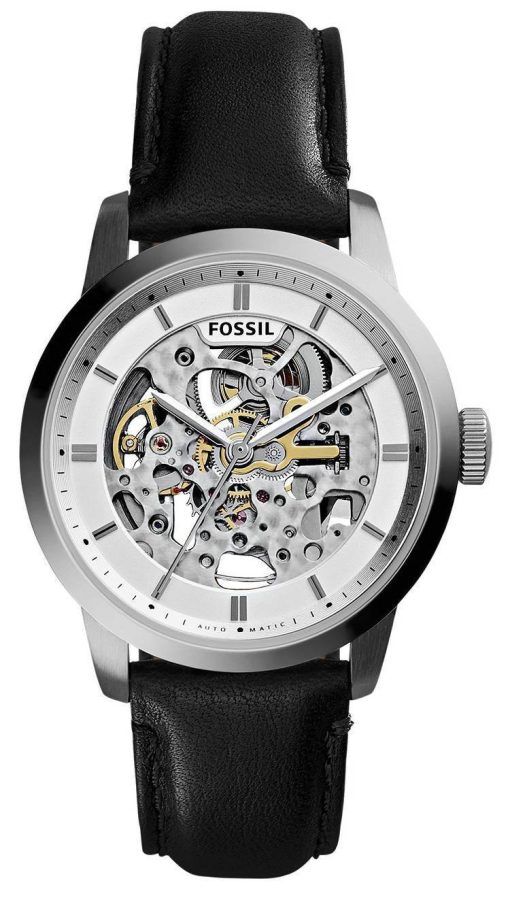 化石町民自動スケルトン ダイヤル ME3085 メンズ腕時計