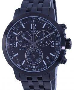 Tissot T-SportPRCタキメータークォーツダイバーのT114.417.33.057.00T1144173305700200Mメンズウォッチ