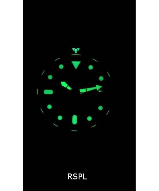 レシオ フリーダイバー プロフェッショナル サファイア ブラック ダイヤル クォーツ RTF005 200 M メンズ腕時計 ja