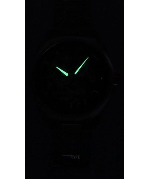 ブローバ クラシック サーベイヤー ステンレススチール シルバー スケルトン ダイヤル 自動巻き 96A293 メンズ腕時計