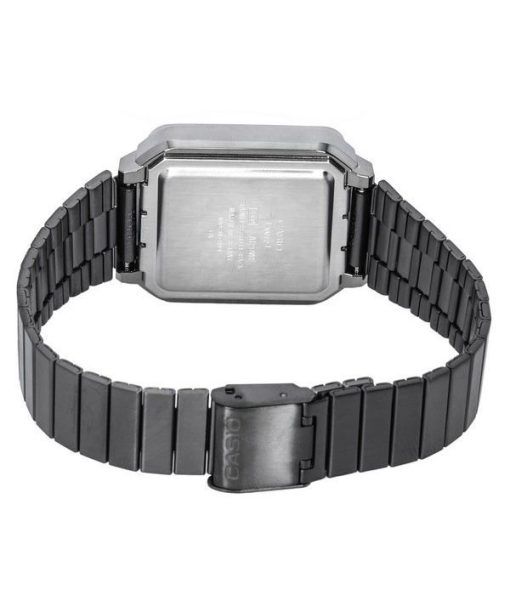 カシオ ヴィンテージ デジタル ステンレススチール ブレスレット クォーツ A120WEGG-1B ユニセックス腕時計