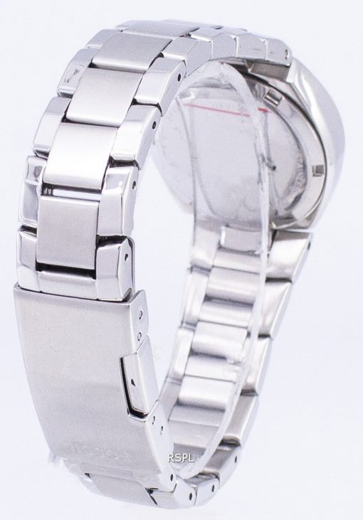 化石フラッシュ スワロフ スキー クリスタル マザーオブ パール ダイヤル AM4141 レディース腕時計