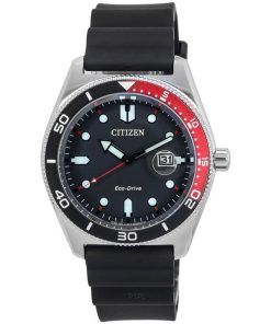 シチズン エコドライブ マリン ダイバー ブラック ダイヤル AW1769-10E 100M メンズ腕時計