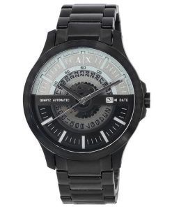 アルマーニ エクスチェンジ オートマチック ブラック ダイヤル クォーツ AX2444 メンズ腕時計