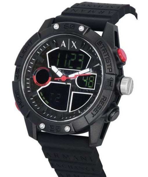 アルマーニ エクスチェンジ D ボルト アナログ デジタル シルバー ダイヤル クォーツ AX2960 100 M メンズ腕時計 ja
