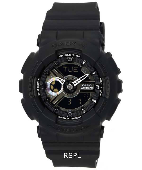 カシオ Baby-G アナログ デジタル ブラック ダイヤル クォーツ BA-110XBC-1A BA110XBC-1 100 M レディース腕時計 ja