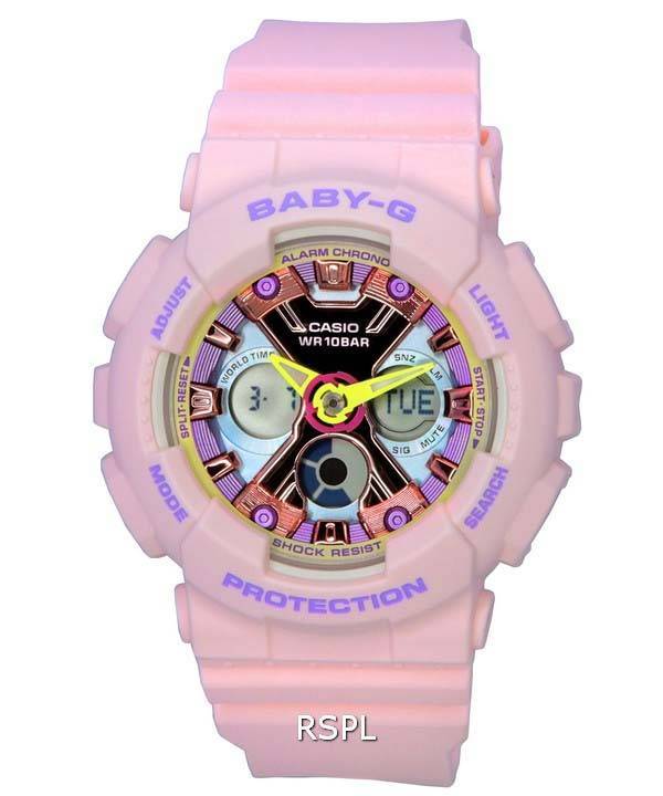 カシオ Baby-G パステル トーン カラー アナログ デジタル クォーツ BA-130PM-4A BA130PM-4 100 M レディース腕時計 ja