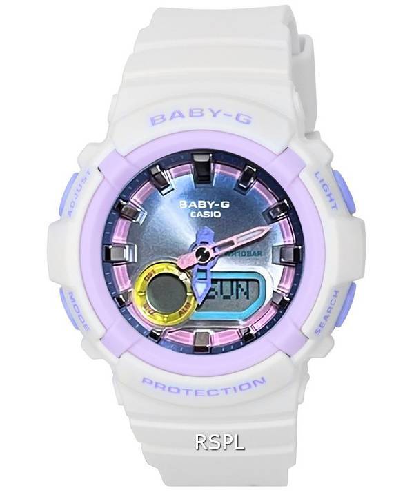 カシオ Baby-G アナログ デジタル マルチカラー ダイヤル クォーツ BGA-280PM-7A BGA280PM-7 100 M レディース腕時計 ja