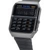 カシオ ヴィンテージ デジタル電卓 ステンレススチール クォーツ CA-500WEGG-1B メンズ腕時計