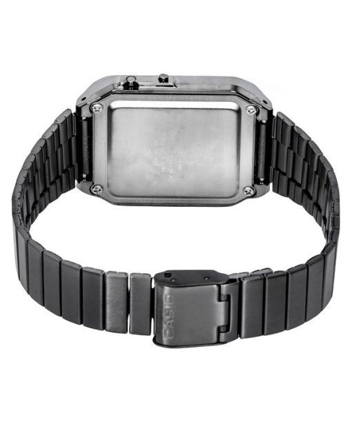 カシオ ヴィンテージ デジタル電卓 ステンレススチール クォーツ CA-500WEGG-1B メンズ腕時計