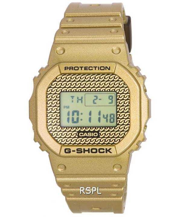 カシオ G ショック デジタル クォーツ DWE-5600HG-1 DWE5600HG-1 200 M メンズ腕時計ベゼルとバンド セット