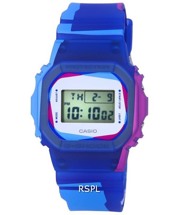 カシオ G ショック デジタル クォーツ DWE-5600PR-2 DWE5600PR-2 200 M メンズ腕時計ベゼルとバンド セット