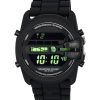 ディーゼル マスター チーフ デジタル シリコン ストラップ ブラック ダイヤル クォーツ DZ2158 メンズ腕時計