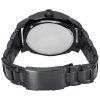 Fossil Machine ステンレススチール ブラック サンレイ ダイヤル クォーツ FS5971 100M メンズ腕時計