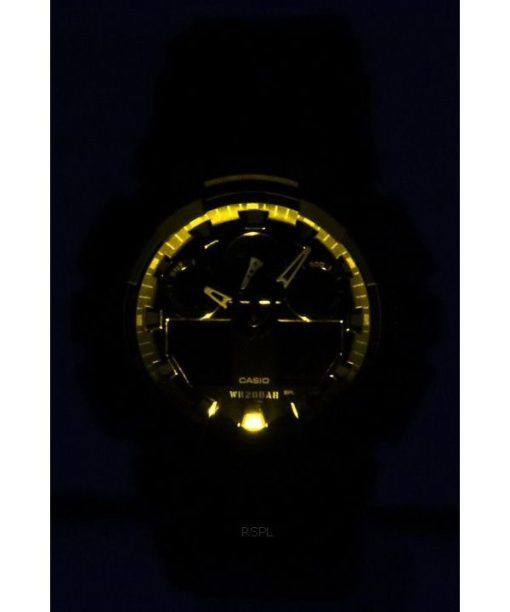 カシオ G ショック アナログ デジタル 樹脂ストラップ マルチカラー ダイヤル クォーツ GA-100RC-1A 200M メンズ腕時計