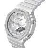 カシオ G ショック アナログ デジタル レトロフューチャー シリーズ メタリック シルバー クォーツ GA-2100FF-8A 200M メンズ腕時計