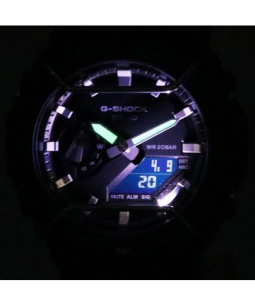 カシオ トーン オン トーン G ショック アナログ デジタル ブラック ダイヤル クォーツ GA-2100PTS-8A GA2100PTS-8 200 M メンズ腕時計 ja