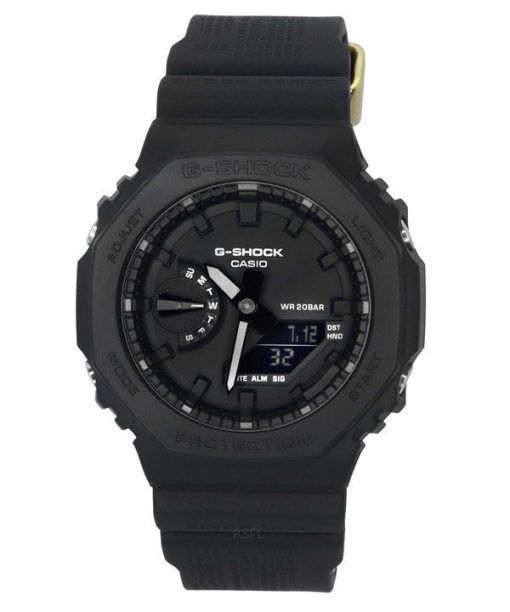 カシオ G ショック アナログ デジタル 40 周年記念リマスター ブラック シリーズ クォーツ GA-2140RE-1A 200M メンズ腕時計