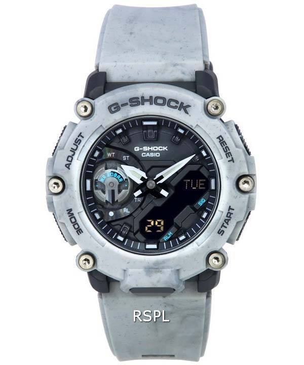 カシオ G ショック アナログ デジタル ブラック ダイヤル クォーツ GA-2200SL-8A GA2200SL-8 200 M メンズ腕時計 ja