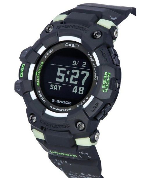 カシオ G-Shock G-Squad デジタル樹脂ストラップ クォーツ GBD-100LM-1 200M メンズ腕時計