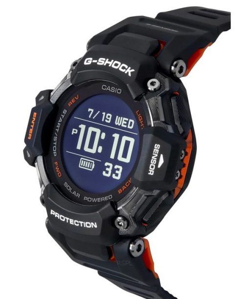 カシオ G ショック ムーブ G-Squad マルチ スポーツ デジタル ソーラー GBD-H2000-1A 200M メンズ腕時計