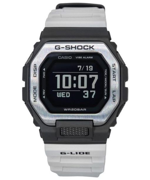 カシオ G-Shock Move G-Lide モバイル リンク デジタル グレー樹脂ストラップ クォーツ GBX-100TT-8 200M メンズ腕時計