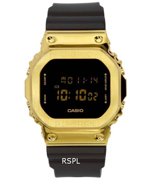 カシオ G ショック デジタル ゴールド トーン クォーツ GM-5600G-9 GM5600G-9 200 M ユニセックス腕時計