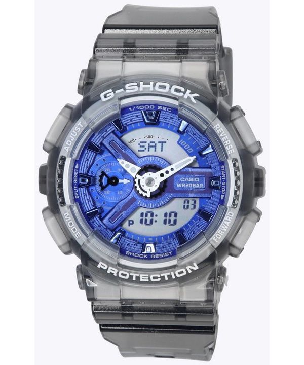 カシオ G ショック アナログ デジタル ブルー ダイヤル クォーツ GMA-S110TB-8A 200M レディース腕時計