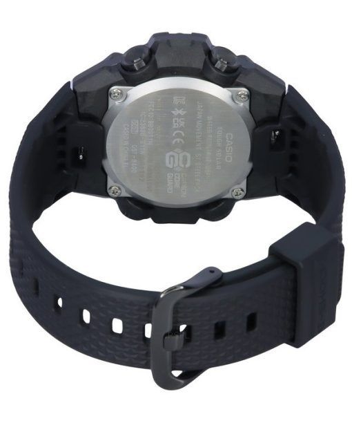 カシオ G-Shock G-Steel ブラック モバイル リンク アナログ デジタル タフ ソーラー GST-B400BB-1A 200M メンズ腕時計