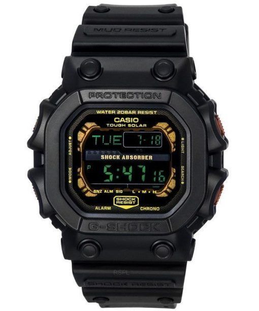 カシオ G-Shock GXW GX-56 シリーズ デジタル ラスティ テクスチャ レジン ストラップ ソーラー GX-56RC-1 200M メンズ腕時計