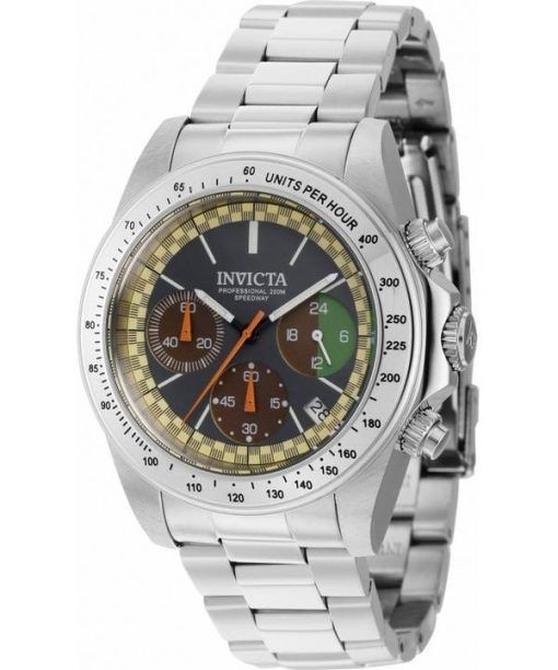 インビクタ スピードウェイ プロフェッショナル クロノグラフ クォーツ ダイバーズ 43801 200M メンズ腕時計 ja