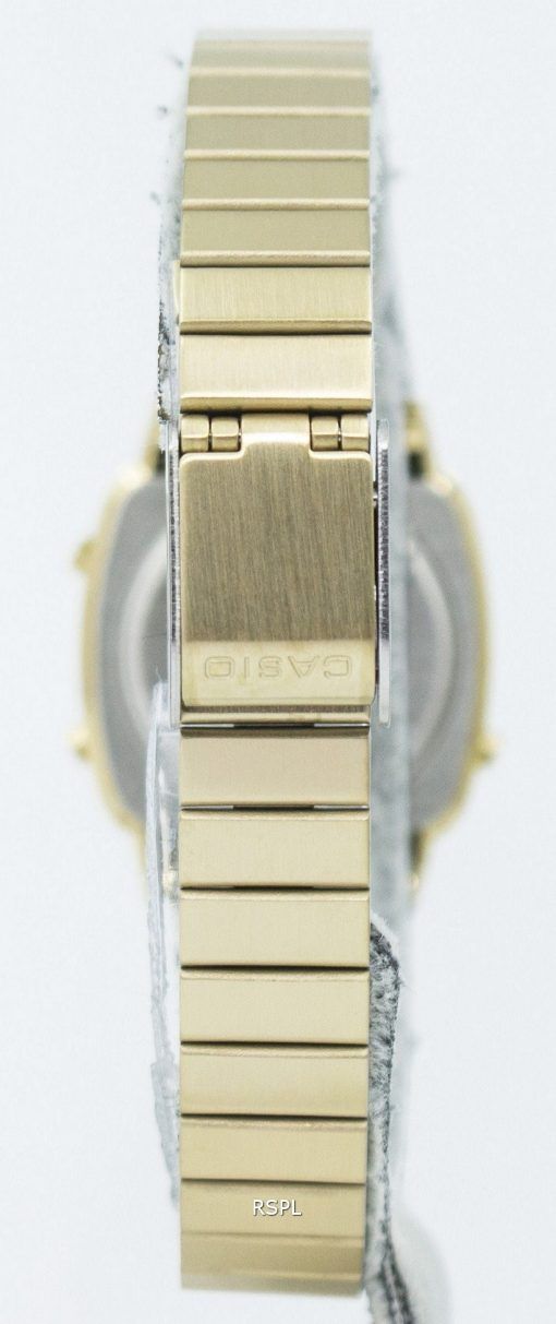 カシオ デジタル ステンレス アラーム タイマー LA670WGA 1DF LA670WGA 1 レディース腕時計