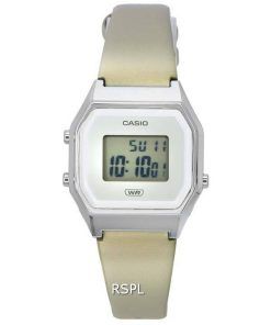 カシオ ヴィンテージ デジタル グレー ダイヤル クォーツ LA680WEL-8 LA680WEL-8 レディース腕時計 ja
