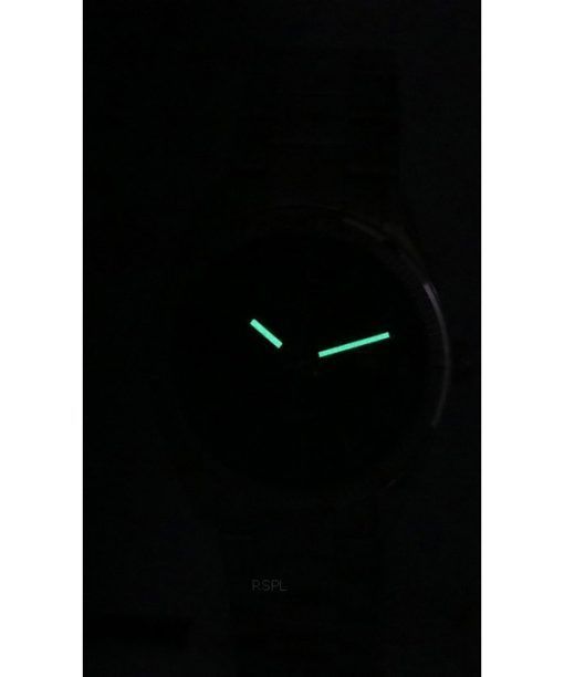 カシオ スタンダード アナログ ステンレススチール ブラック ダイヤル クォーツ MTP-1302D-1A1 メンズ腕時計