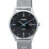 カシオ スタンダード アナログ ブラック ダイヤル クォーツ MTP-E710M-1A MTPE710M-1 メンズ腕時計 ja