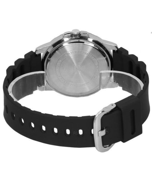 カシオ スタンダード アナログ 樹脂ストラップ ブラック ダイヤル クォーツ MTP-VD300-1B MTPVD300-1B メンズ腕時計