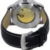 シチズン レザー ストラップ ブラック ダイヤル自動 NJ0140-17E 100 M メンズ腕時計 ja
