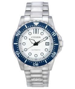 シチズン アーバン ホワイト ダイヤル 自動巻き NJ0171-81A 100M メンズ腕時計 ja