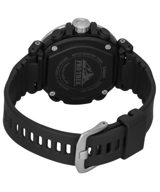 カシオ プロトレック アナログ デジタル ブラック ダイヤル ソーラー PRG-601-1 100M メンズ腕時計