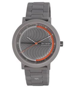 Skagen Aaren TideOceanMaterialグレーダイヤルクォーツSKW6772メンズウォッチ