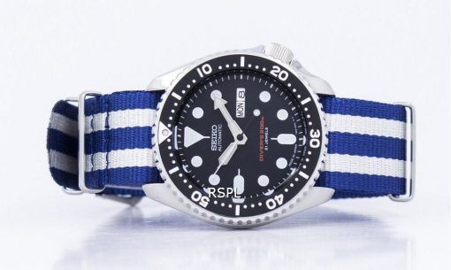 セイコー自動ダイバーズ 200 M NATO ストラップ SKX007J1 NATO2 メンズ腕時計