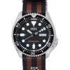 ã‚»ã‚¤ã‚³ãƒ¼ ãƒ–ãƒ©ãƒƒã‚¯ ãƒ€ã‚¤ãƒ¤ãƒ«è‡ªå‹•ãƒ€ã‚¤ãƒãƒ¼ã® SKX007K1-var-NATO22 200 M ãƒ¡ãƒ³ã‚ºè…•æ™‚è¨ˆ ja